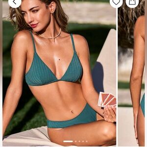 Cupshe Main Plot Bikini Set